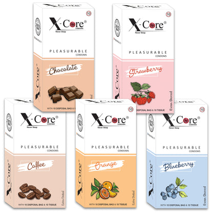 X-Core Tasty Treat Condoms (50 units)