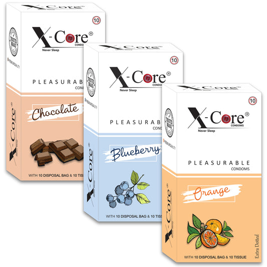 X-Core Flavors Bliss Kit Condoms(30 units)